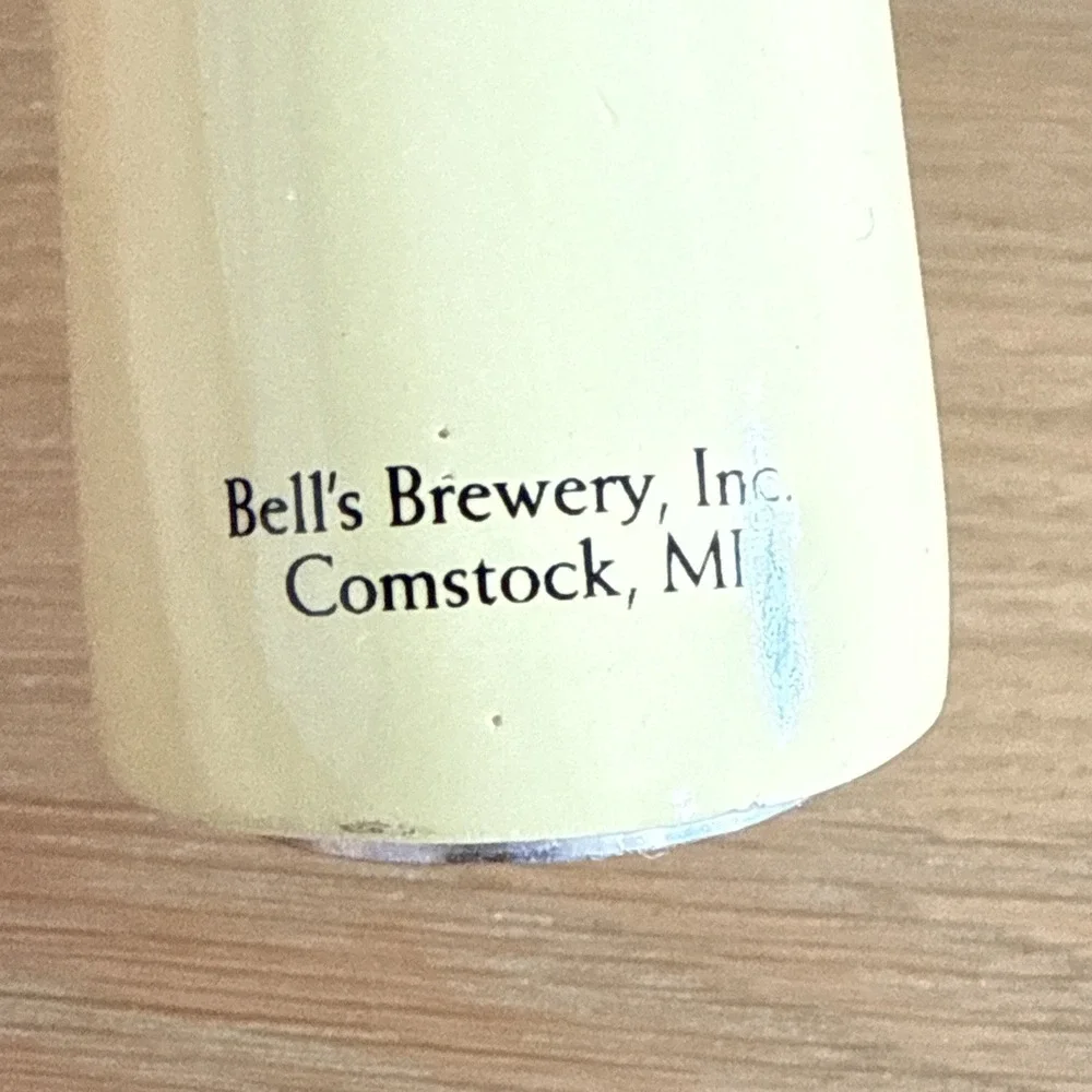 Official Bell's Brewery Oberon Ale Beer Tap Handle Bone & Ball Removable Topper